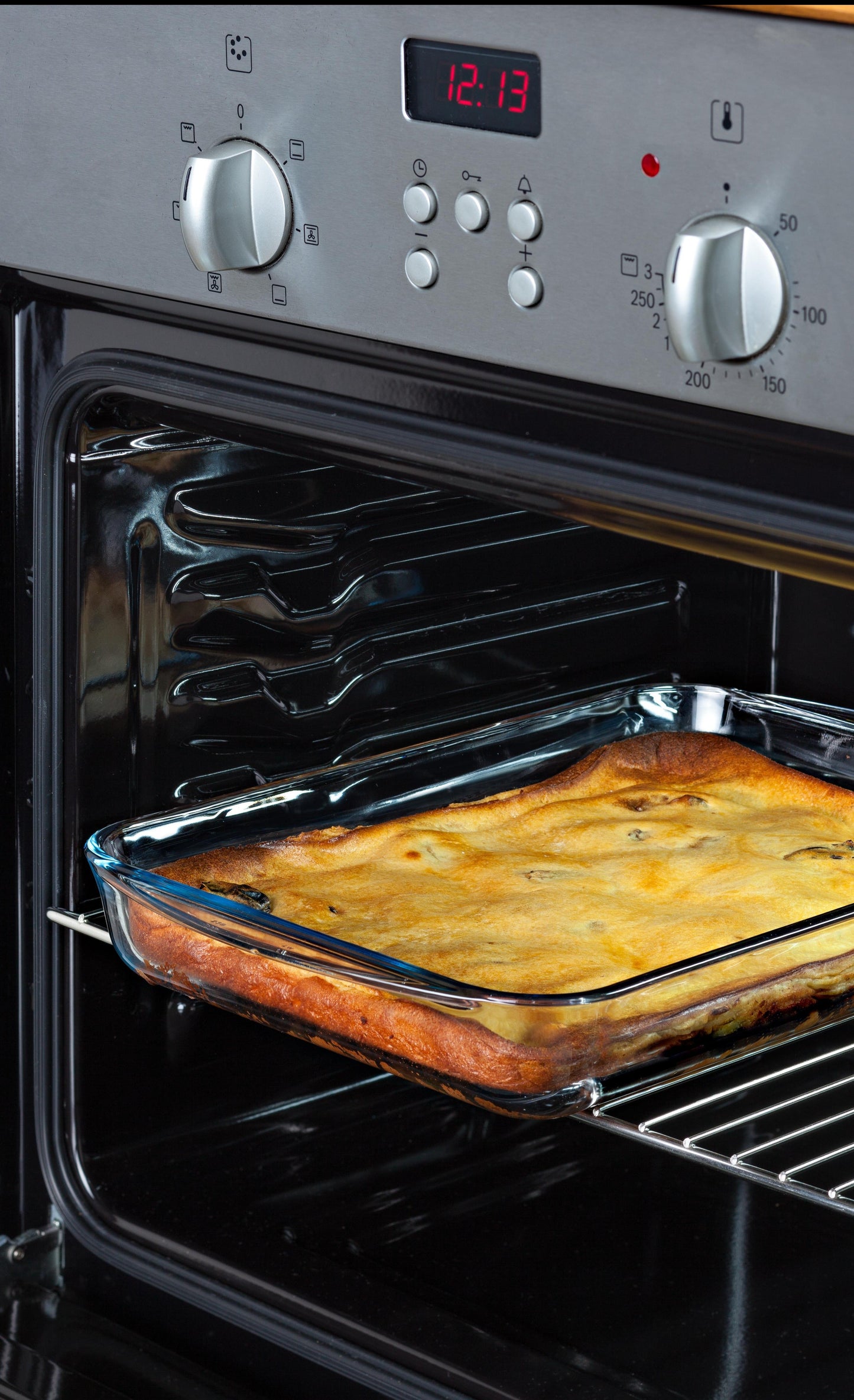 Rectangular glass family baking dish with lid 6/8 people - Cook Store
