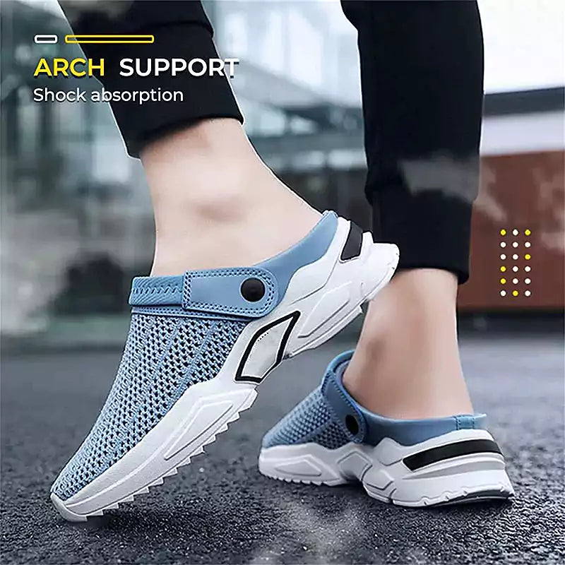 LetcloTM New Men's Orthopedic Hollow-Out Crocs / Sandals