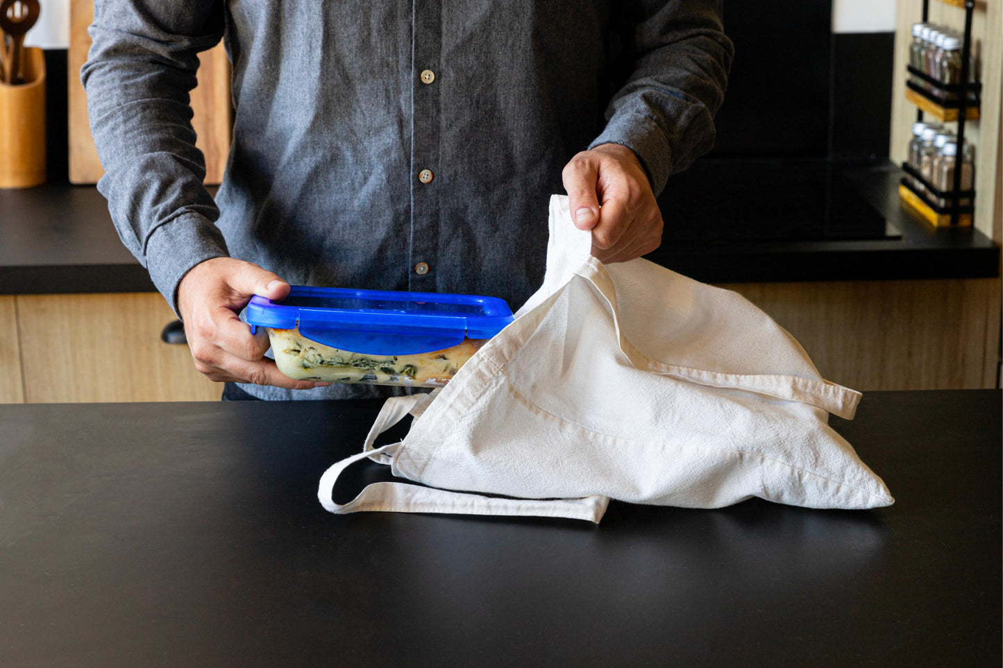 Cook Go - Rectangular watertight glass storage box