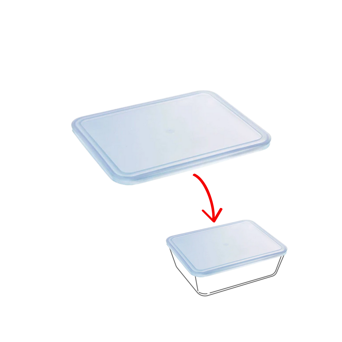 Cook Freeze - rectangular spare lid