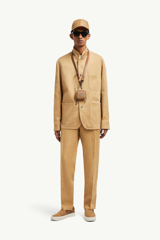 Jouere Cotton & Linen Shirt Jacket