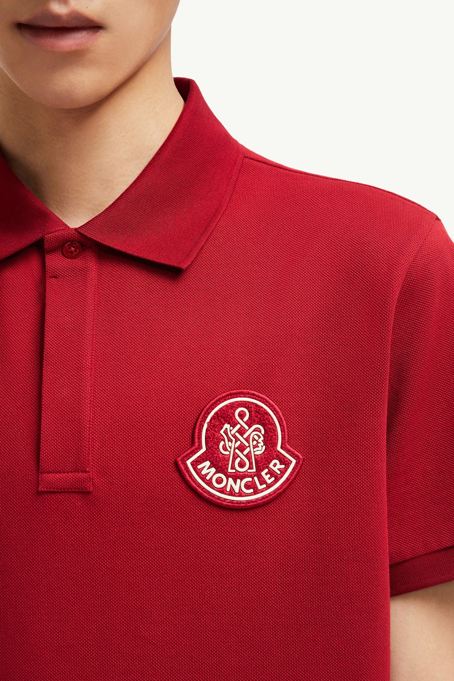 Year of the Snake Patch Cotton Piquet Polo Shirt