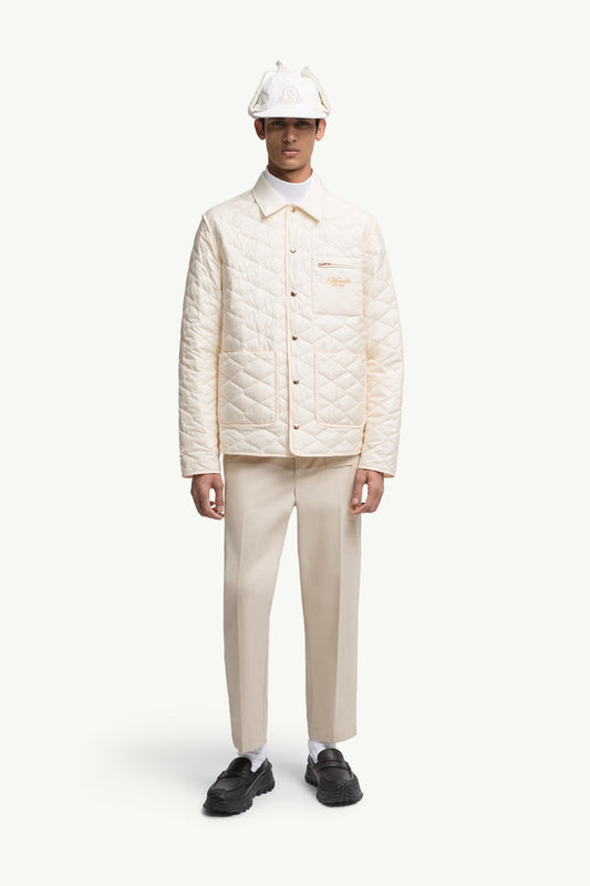 Kastos Diamond-Quilted Down Shirt Jacket