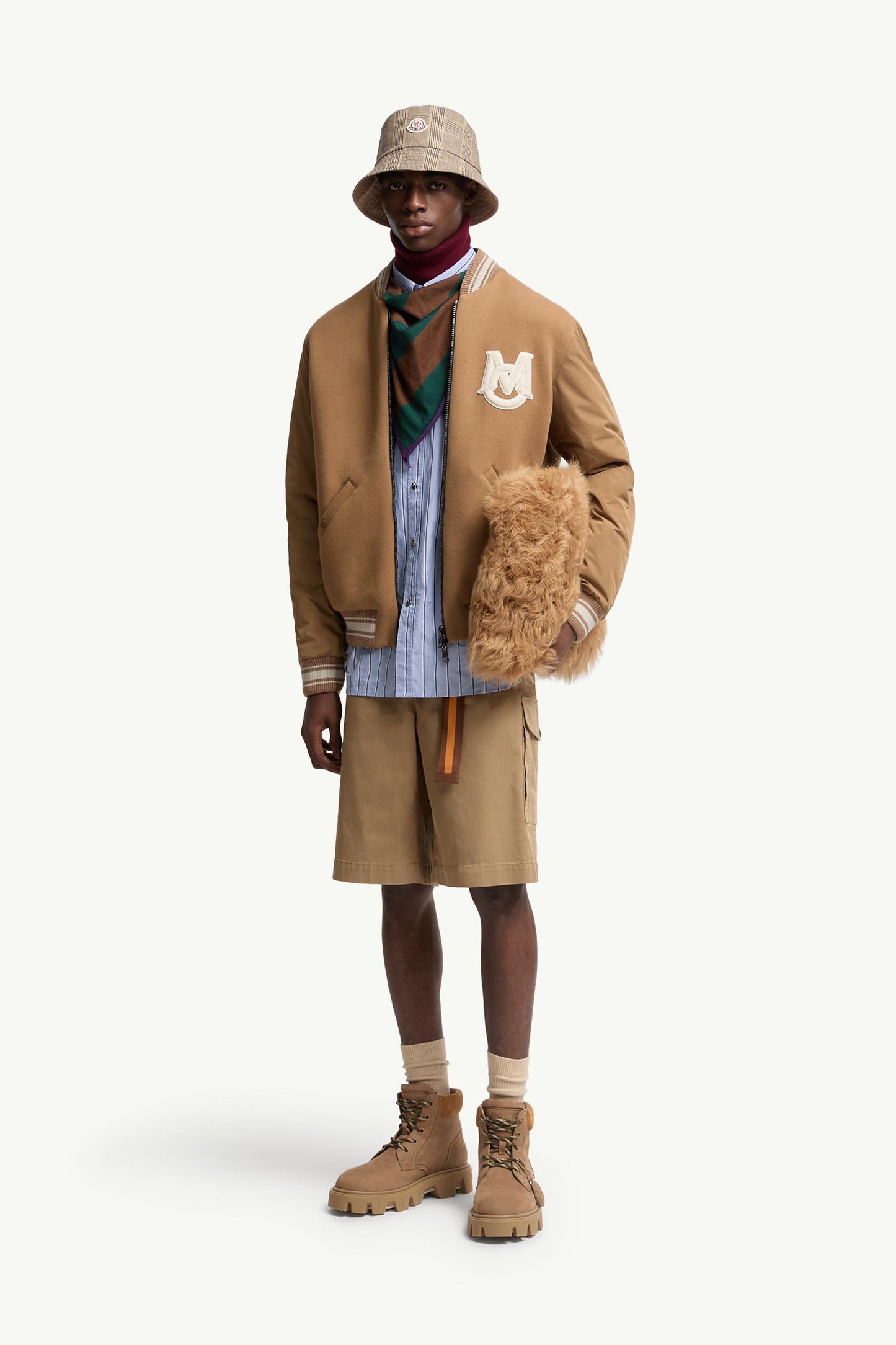 Vennes Reversible Down Bomber Jacket