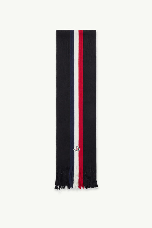 Tricolour Wool Scarf
