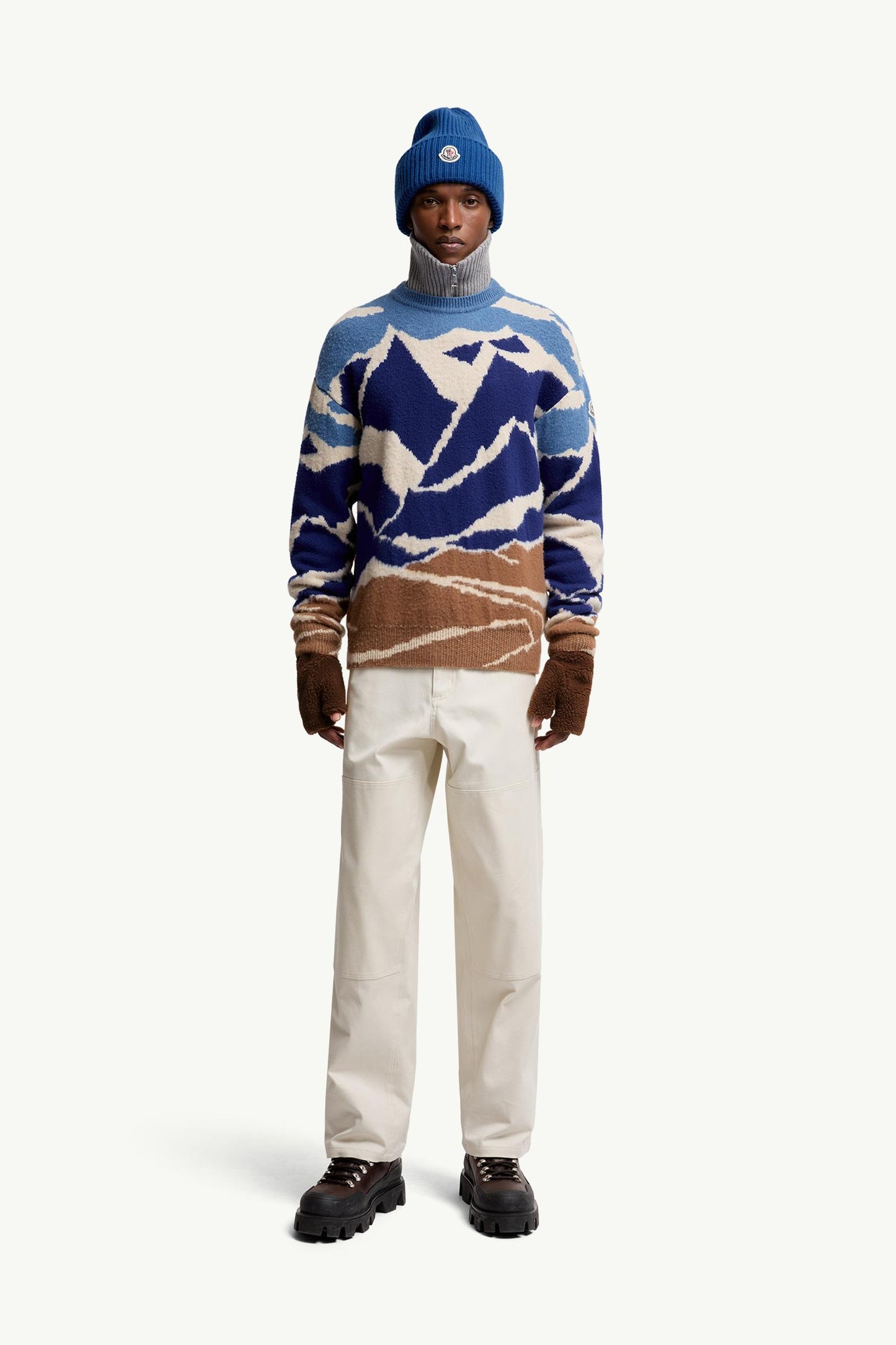 Mountain Jacquard Wool Jumper