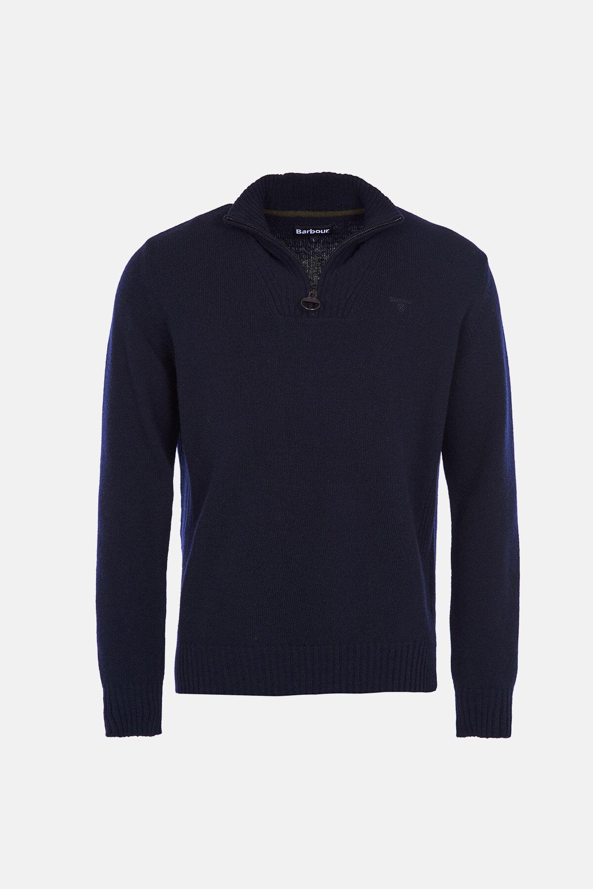 L/Wool Half Zip