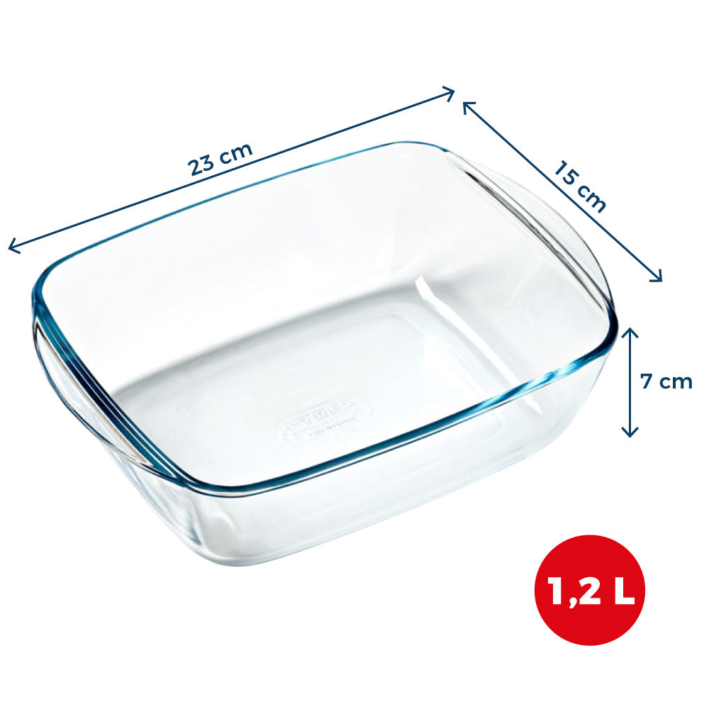 Glass dish - Air fryer compatible