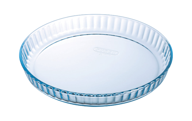 Glass tart mould